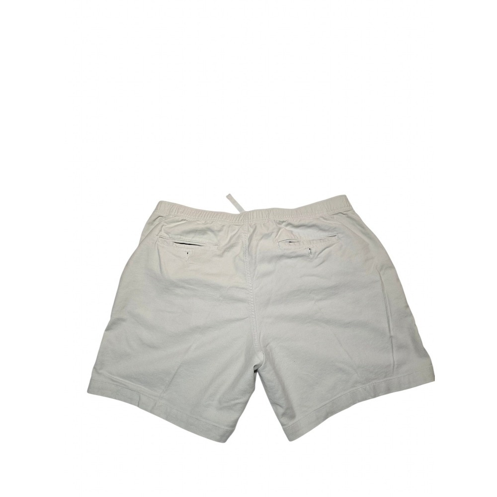 Peter Millar Crown Weekend Shorts Mens XL Beige Elastic Waist 2-Way Stretch - Picture 7 of 7